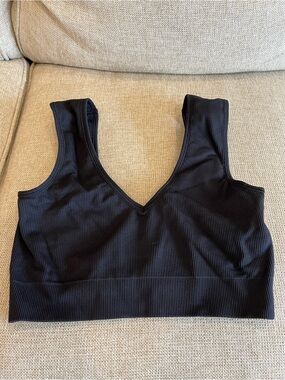 Athleta Aurora Plunge Sports Bra Small D-DD
